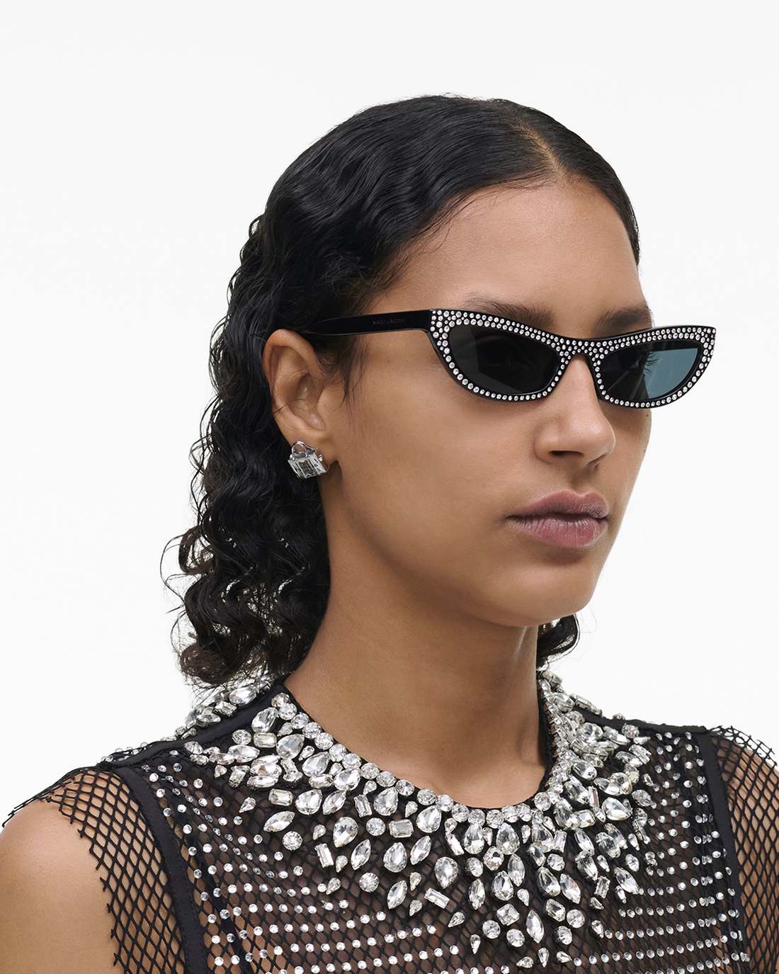 The Cat Eye Sunglasses Black Marc Jacobs