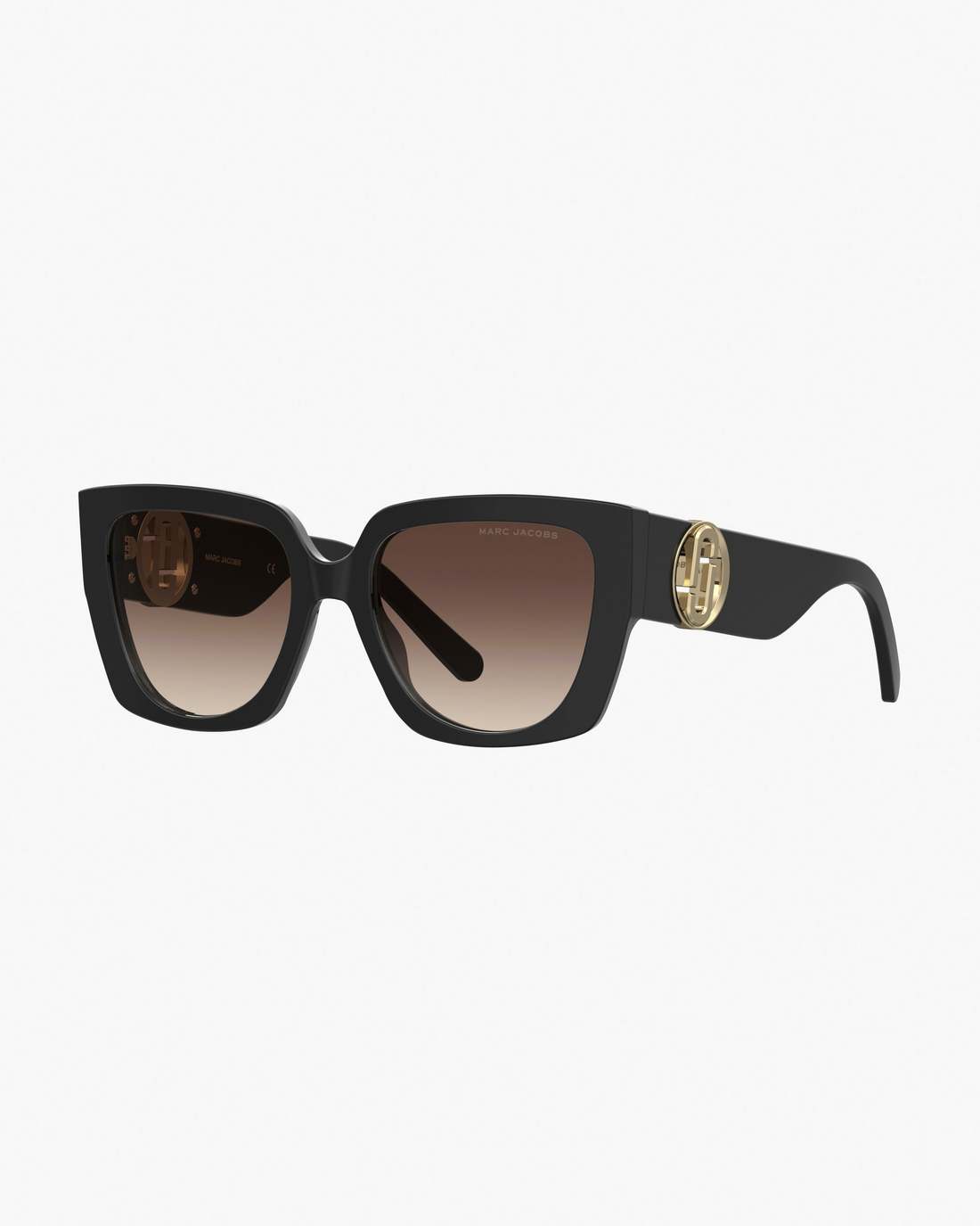 The J Marc Square Cutout Sunglasses Black Marc Jacobs