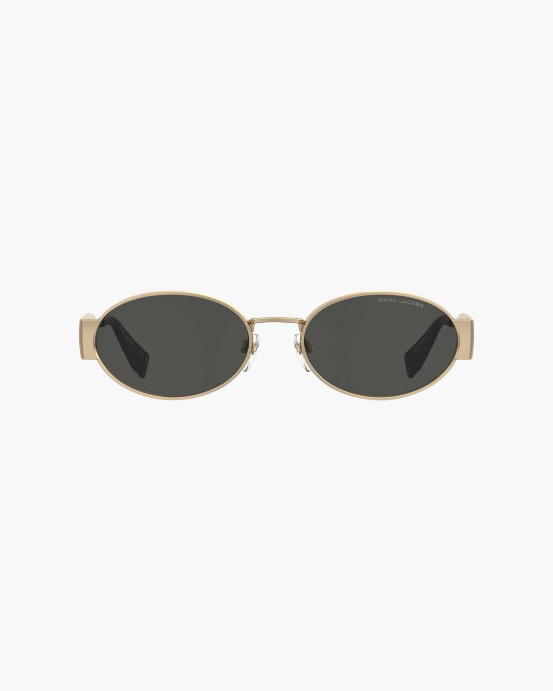 The Classic Logo Round Sunglasses Black/Gold Marc Jacobs