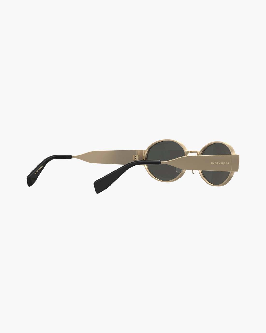 The Classic Logo Round Sunglasses Black/Gold Marc Jacobs