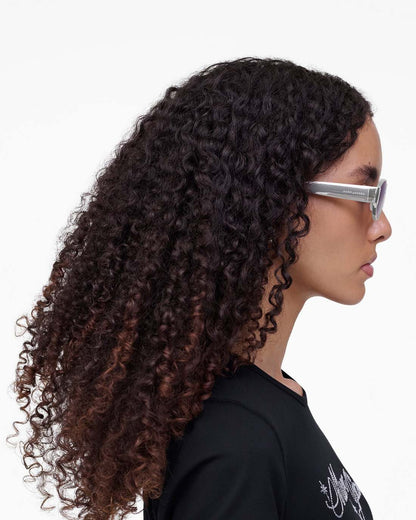 The Classic Logo Round Sunglasses Silver Marc Jacobs