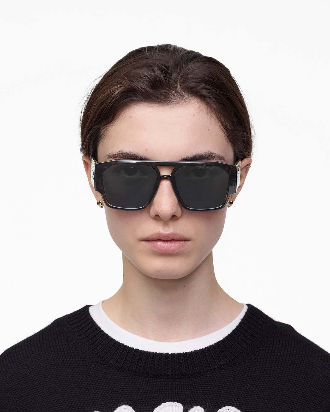 The Pilot Sunglasses Havana Marc Jacobs