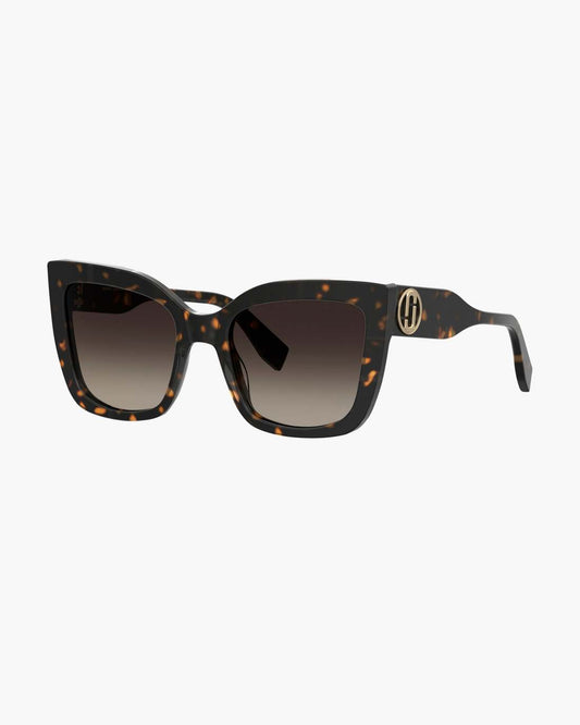 The J Marc Square Sunglasses Havana Marc Jacobs