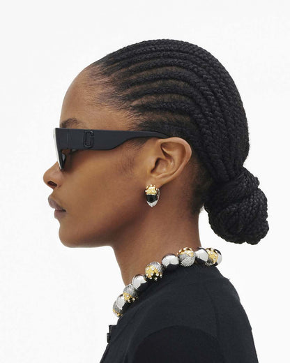 The J Marc Square Cat Eye Sunglasses Black Marc Jacobs