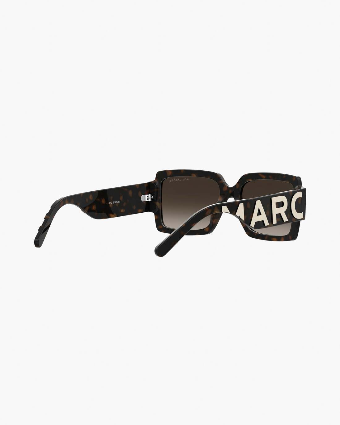 The Bold Logo Square Sunglasses Havana Marc Jacobs