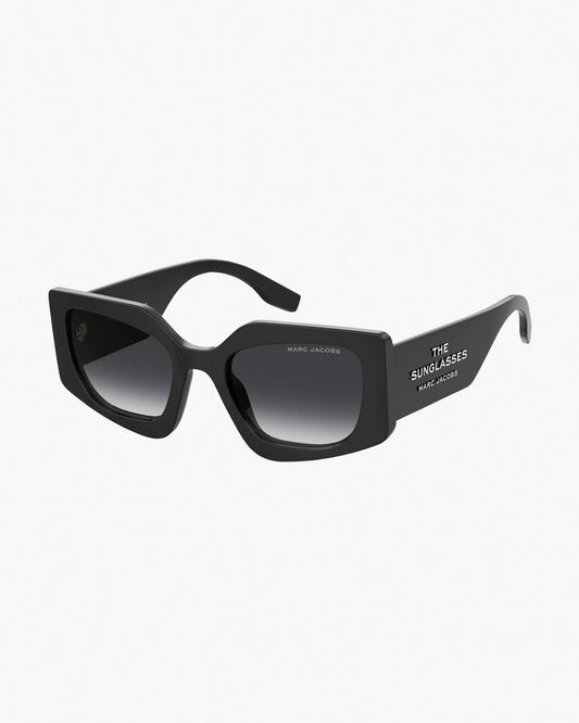 The Square Cat Eye Sunglasses Black Marc Jacobs