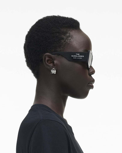 The Square Cat Eye Sunglasses Black Marc Jacobs