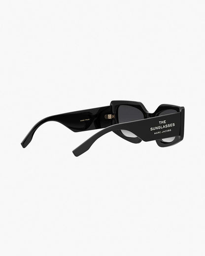 The Square Cat Eye Sunglasses Black Marc Jacobs