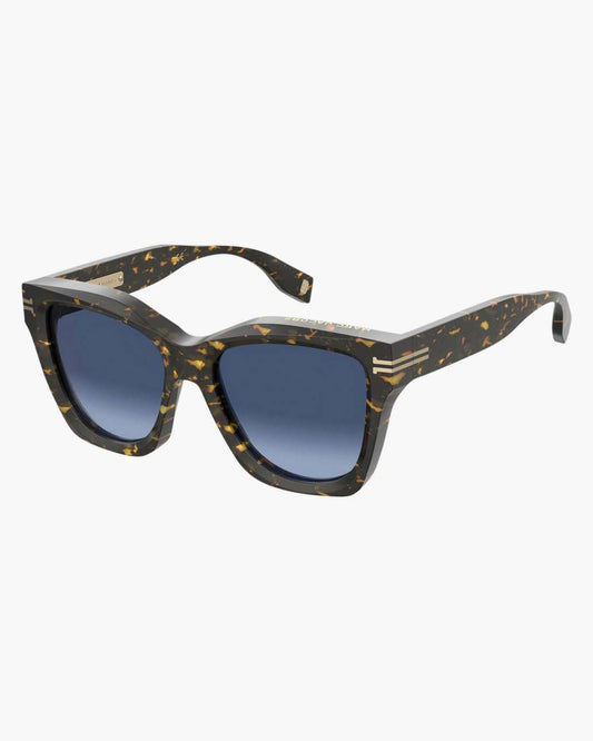 Icon Edge Oversized Square Sunglasses Havana Marc Jacobs