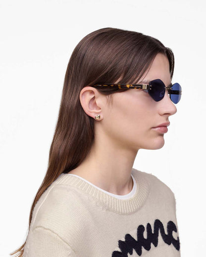 The Chain Sunglasses Gold Marc Jacobs