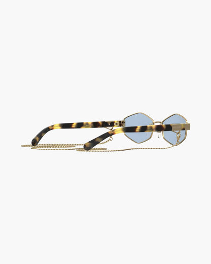 The Chain Sunglasses Gold Marc Jacobs