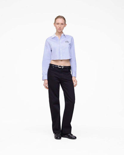The Dual Belt Black/Silver Marc Jacobs