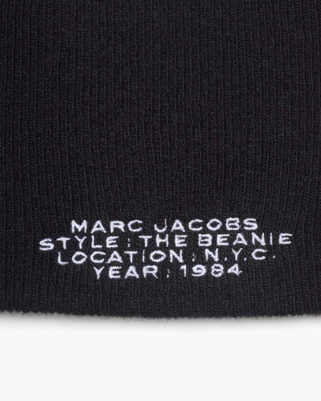 The Beanie Black Marc Jacobs