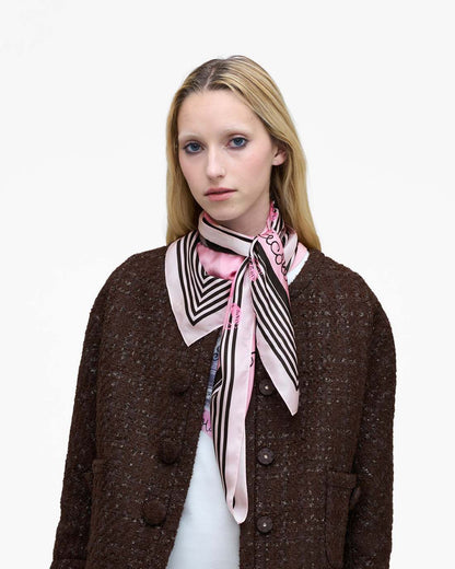 The City Silk Scarf Paris Paris Marc Jacobs