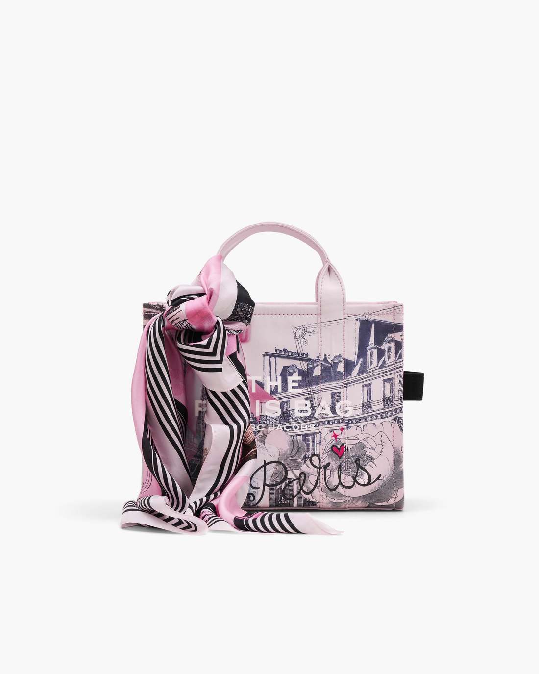 The City Silk Scarf Paris Paris Marc Jacobs