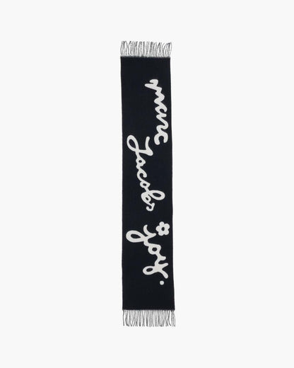 Marc Is Joy Scarf Black Marc Jacobs
