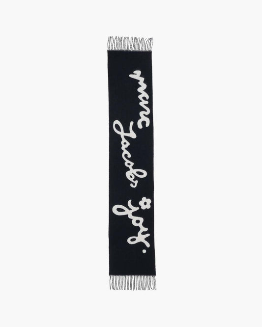 Marc Is Joy Scarf Black Marc Jacobs