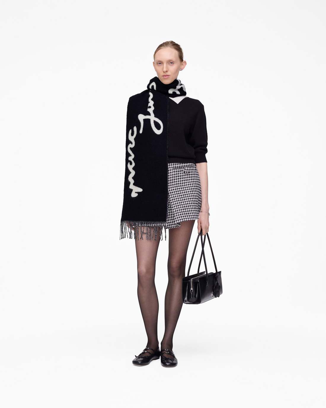 Marc Is Joy Scarf Black Marc Jacobs