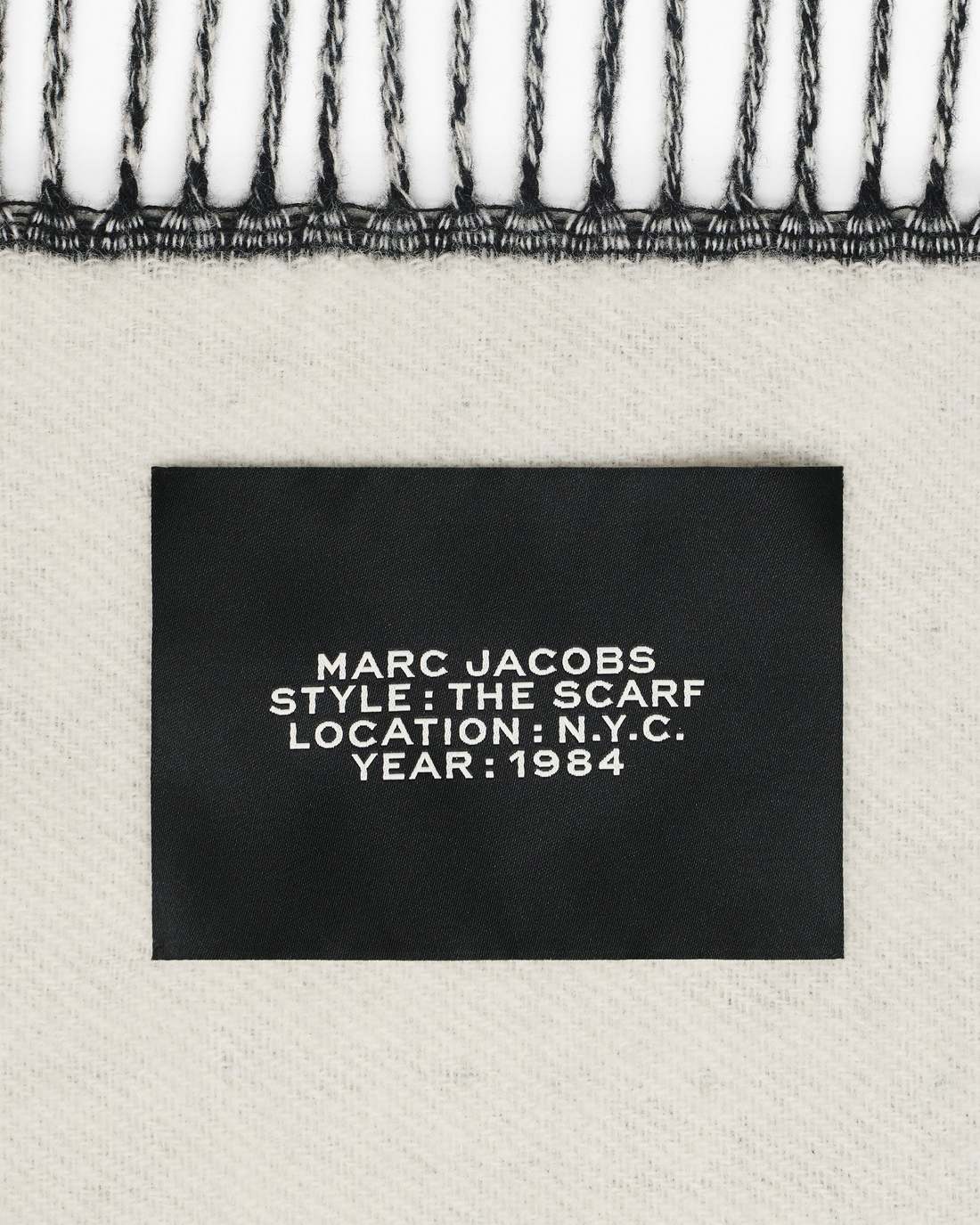 The Scarf Black Marc Jacobs