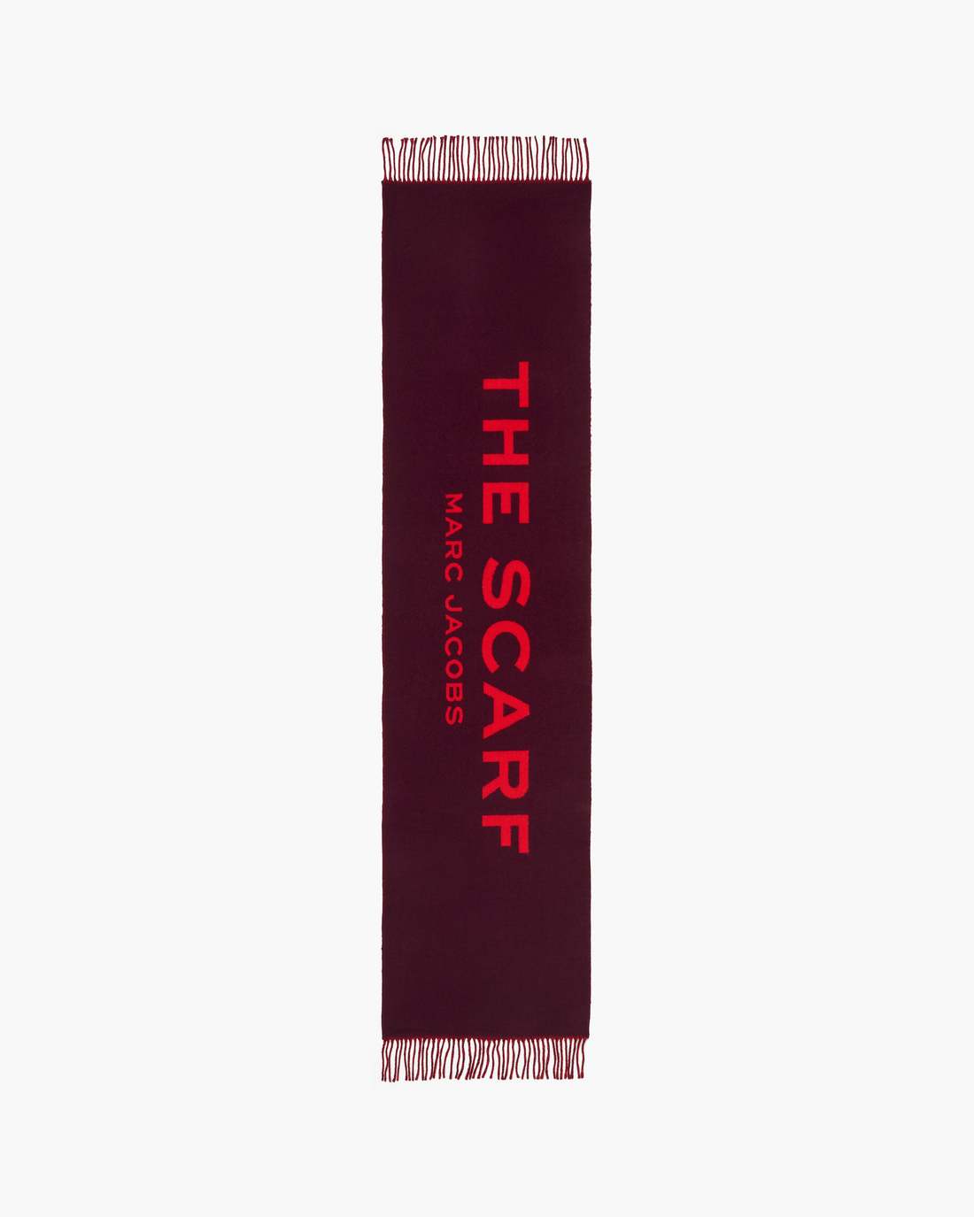 The Scarf Dark Plum Marc Jacobs