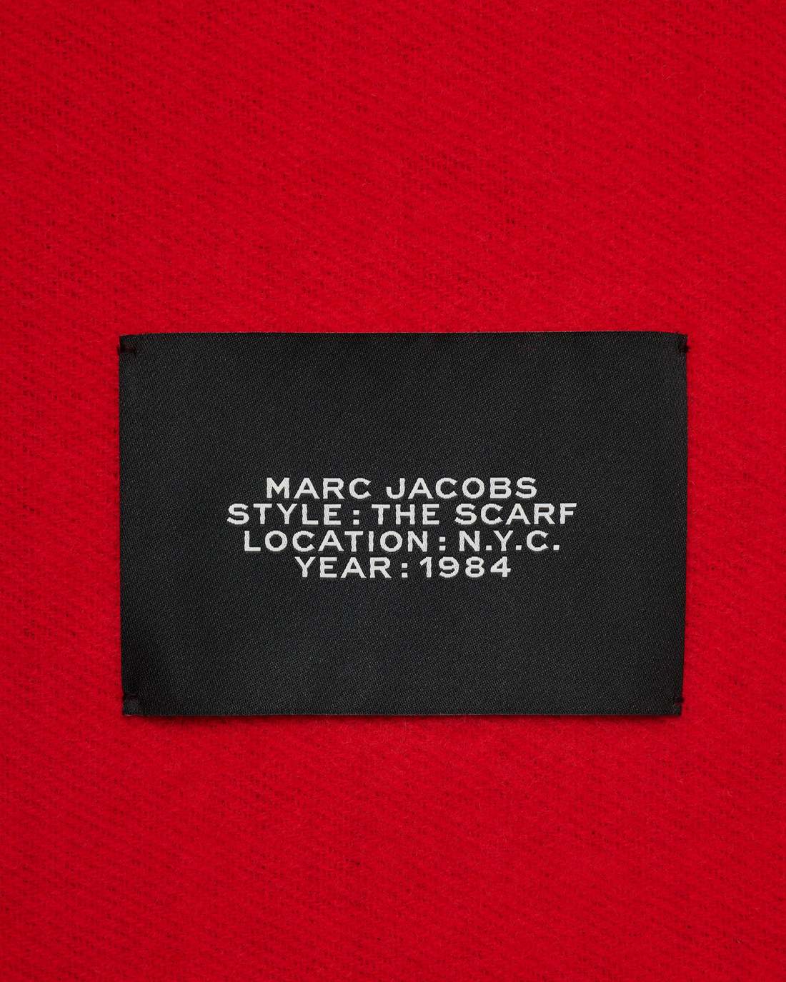 The Scarf Dark Plum Marc Jacobs