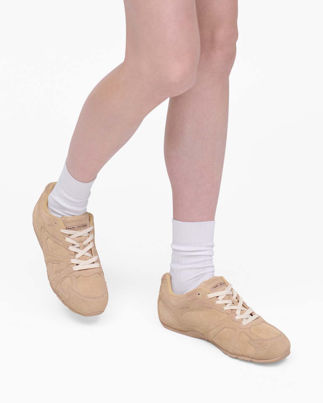 The Suede 72 Spring Sneaker Sand Marc Jacobs