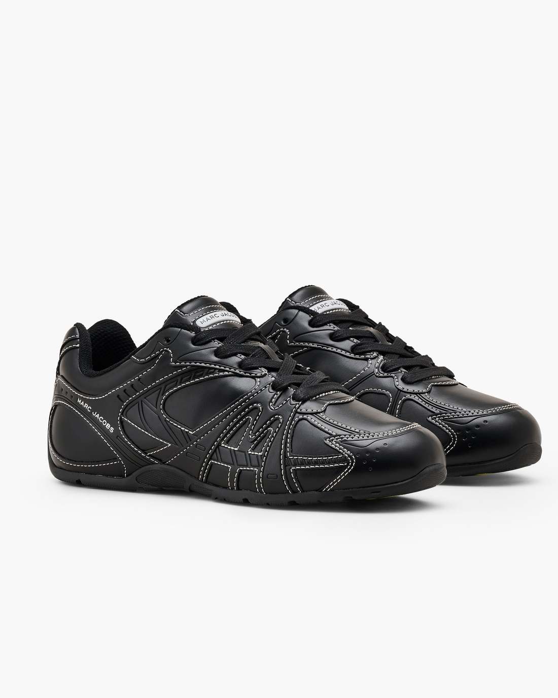 The Stitched 72 Spring Sneaker Black Marc Jacobs