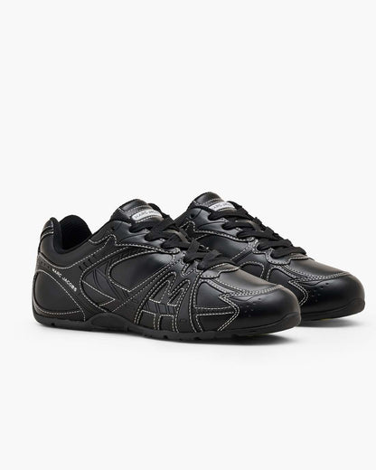 The Stitched 72 Spring Sneaker Black Marc Jacobs