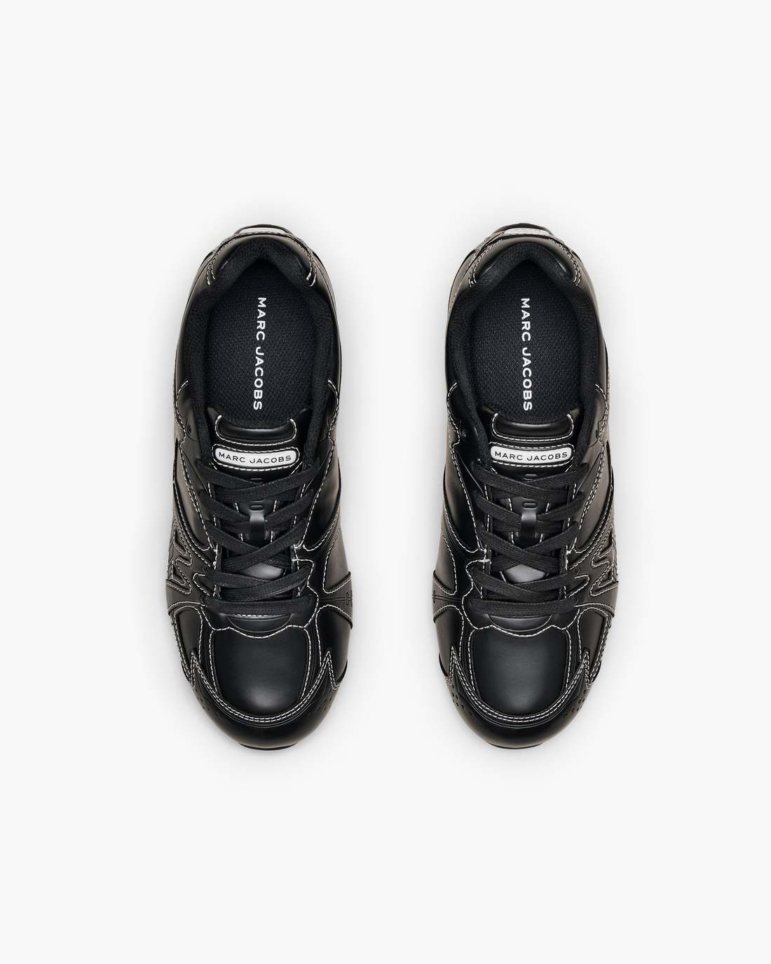 The Stitched 72 Spring Sneaker Black Marc Jacobs