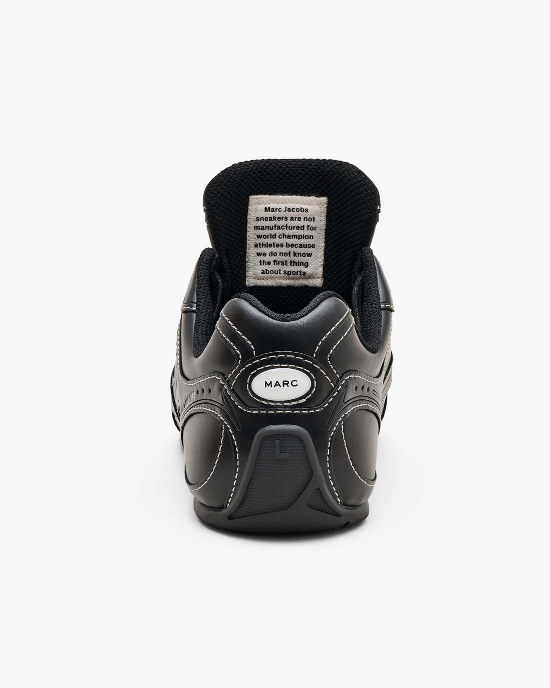 The Stitched 72 Spring Sneaker Black Marc Jacobs
