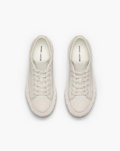 The Leather Sneaker Cotton White Marc Jacobs