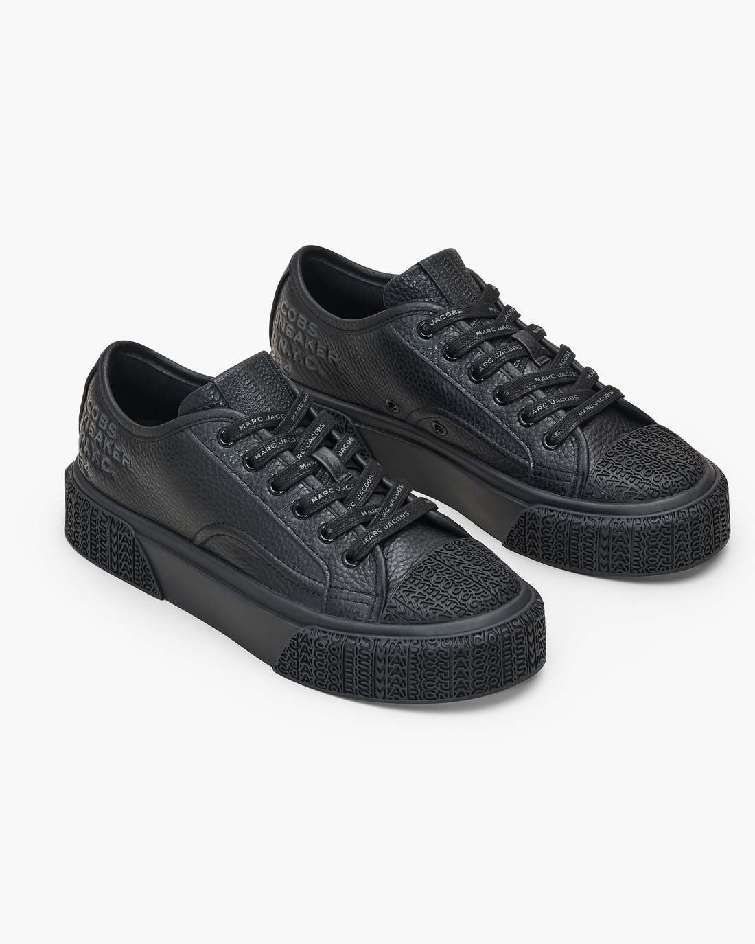 The Leather Sneaker Black Marc Jacobs