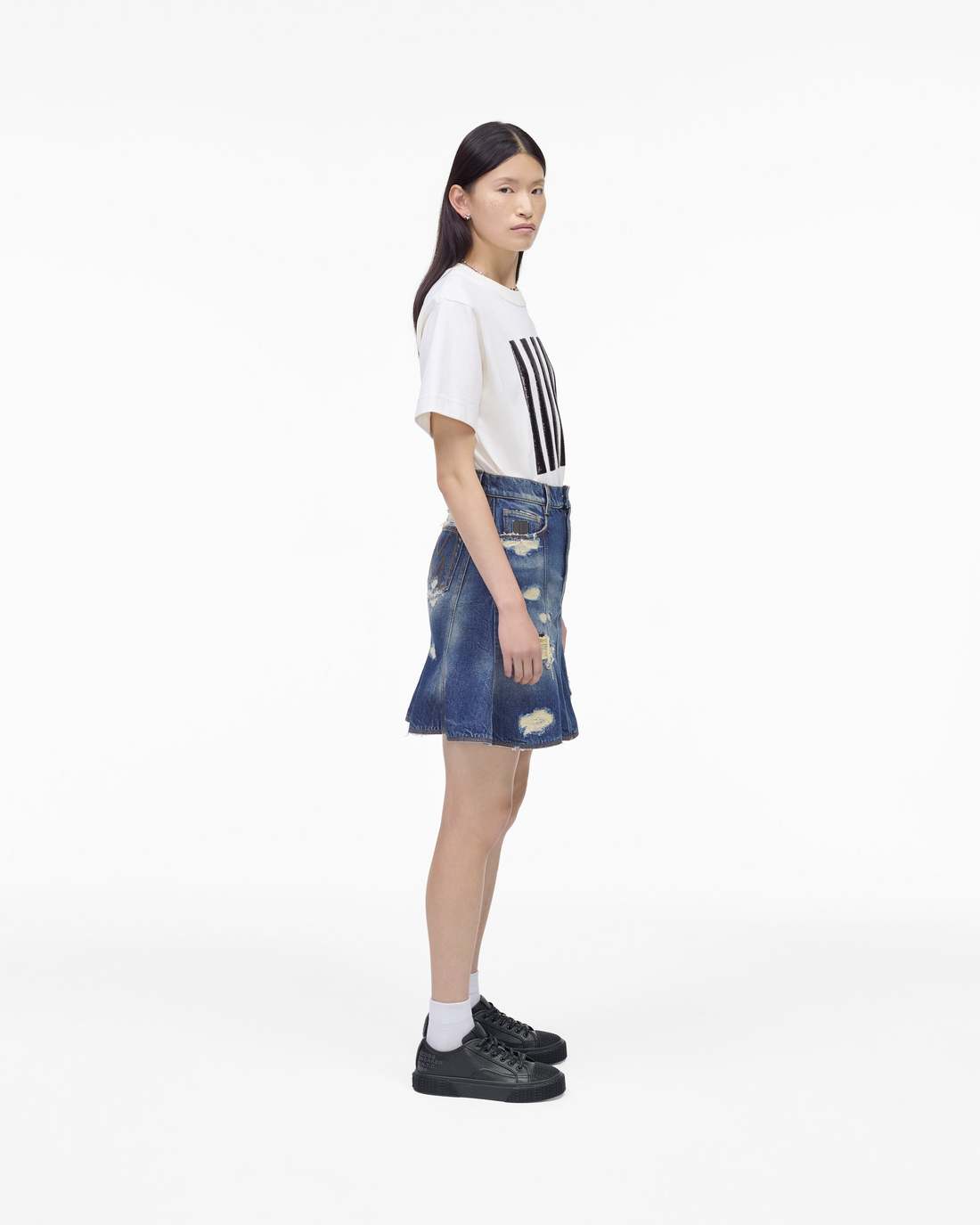 The Leather Sneaker Black Marc Jacobs