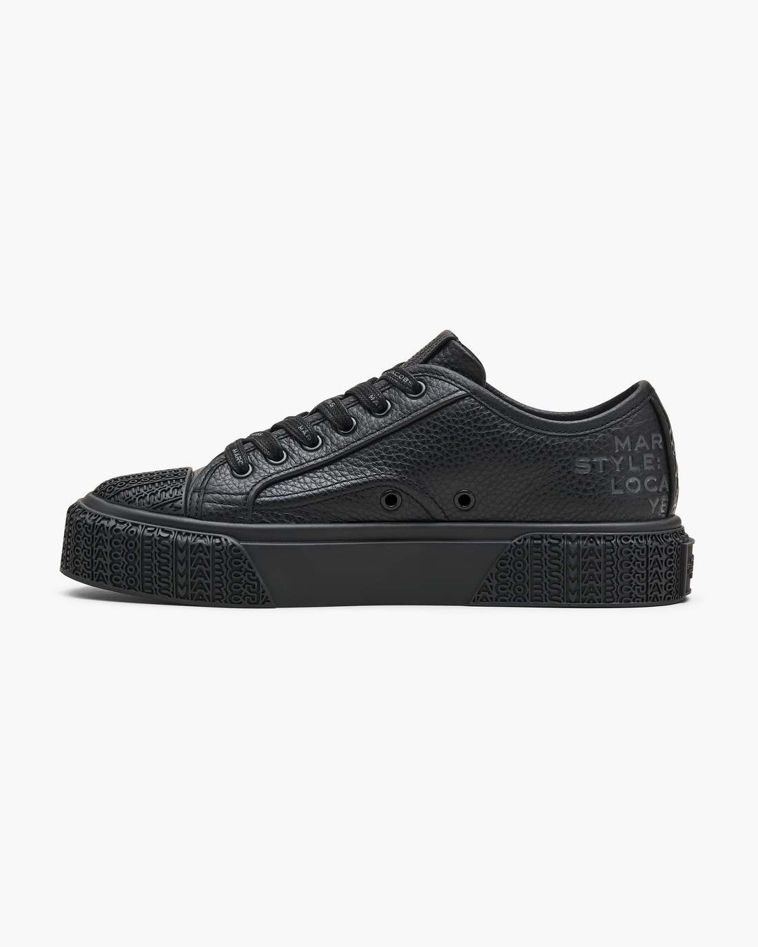 The Leather Sneaker Black Marc Jacobs