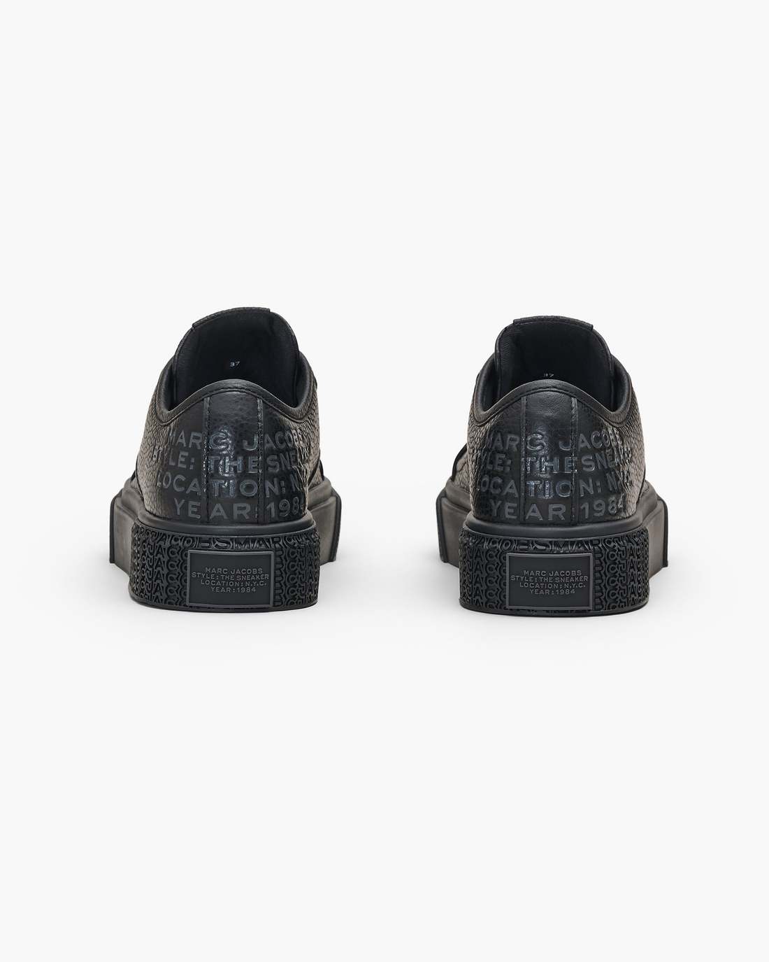 The Leather Sneaker Black Marc Jacobs