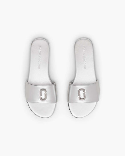 The Pave Snapshot Slide Silver Marc Jacobs