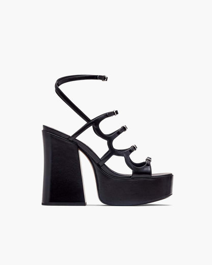 The Kiki Platform Sandal Black Marc Jacobs
