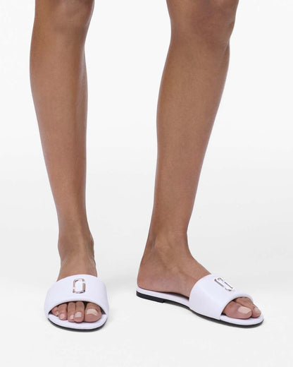 The Snapshot Slide Bright White Marc Jacobs