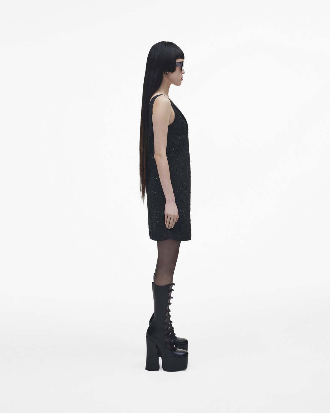 The Kiki Knee-High Boot Black Marc Jacobs