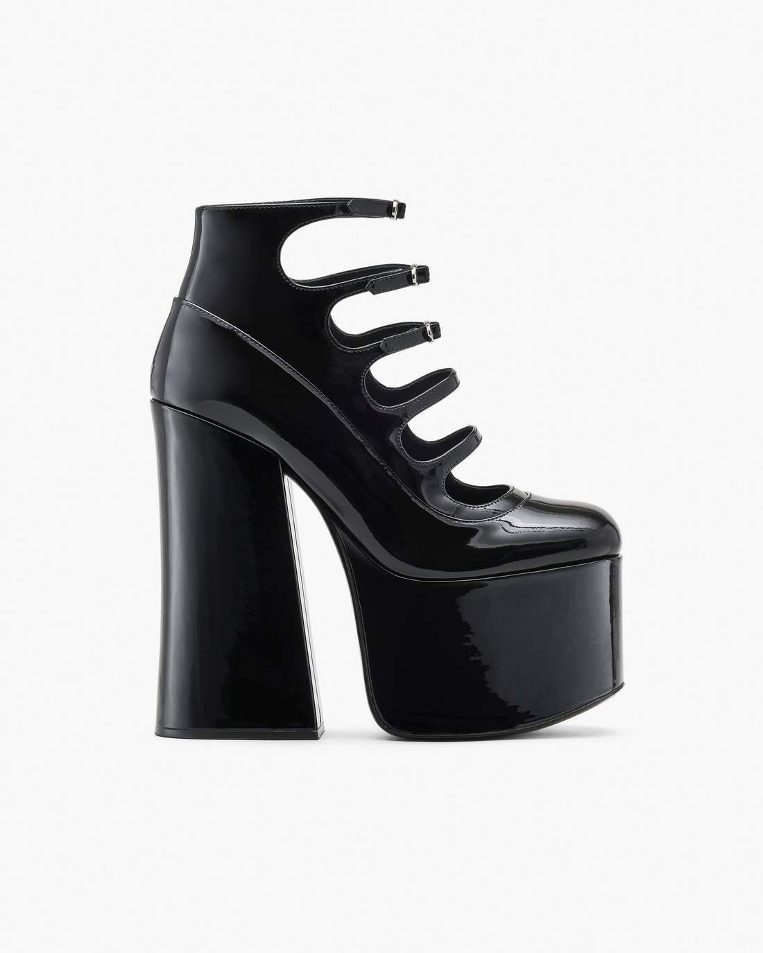 The Patent Leather Kiki Ankle Boot Black Marc Jacobs