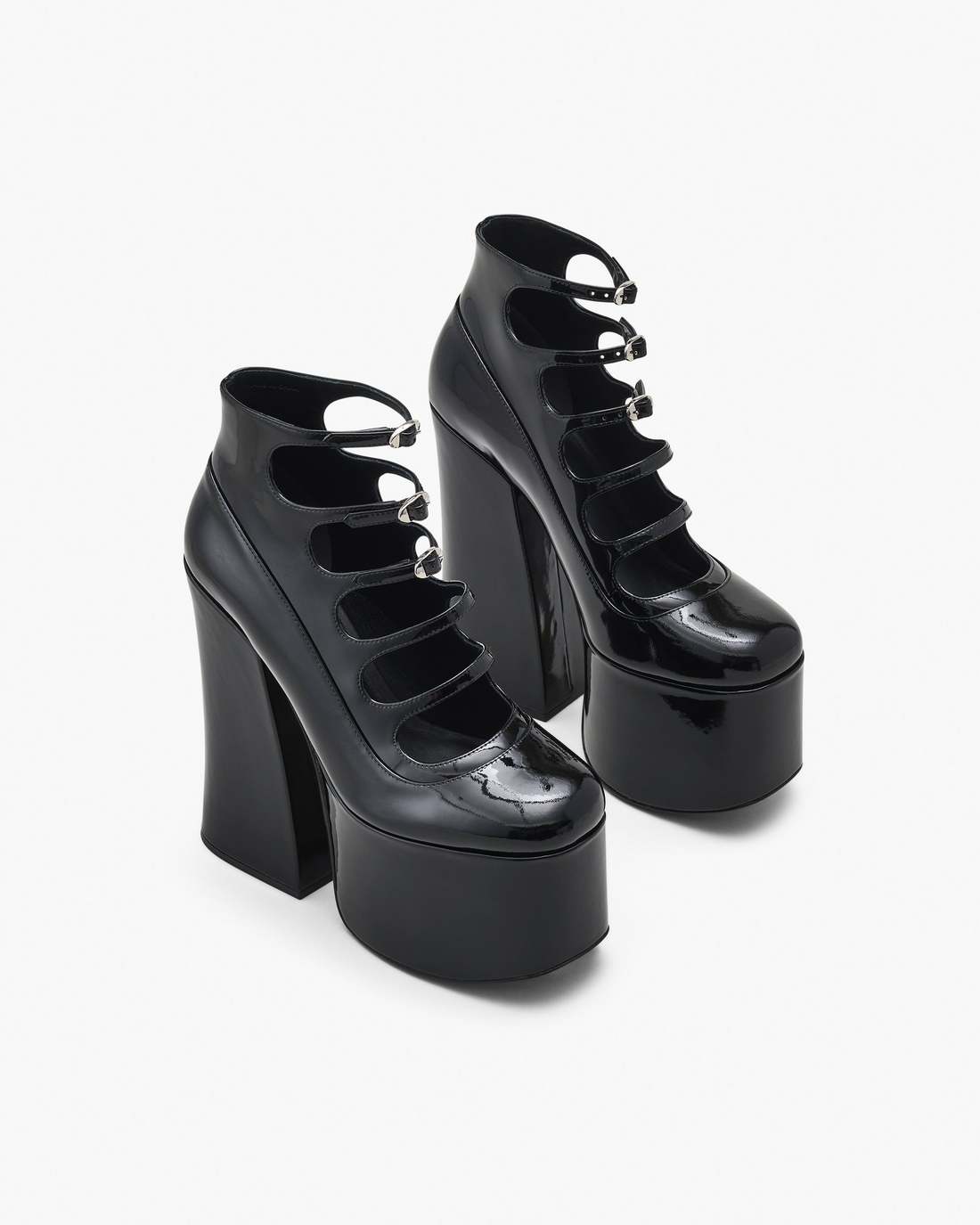The Patent Leather Kiki Ankle Boot Black Marc Jacobs