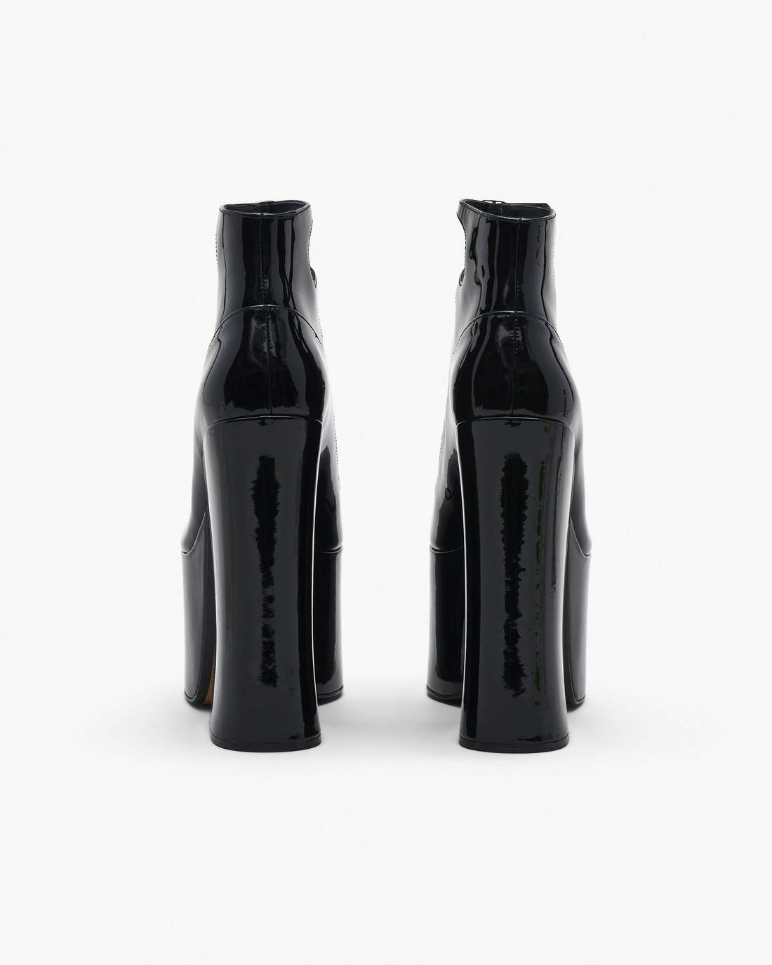 The Patent Leather Kiki Ankle Boot Black Marc Jacobs