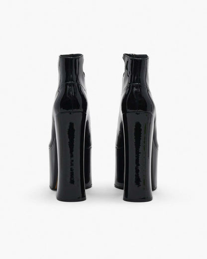 The Patent Leather Kiki Ankle Boot Black Marc Jacobs