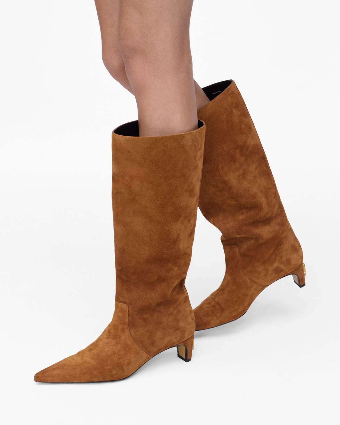 The Suede Mel Boot Copper Marc Jacobs