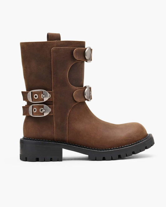 The Kiki Moto  Boot Tobacco Marc Jacobs
