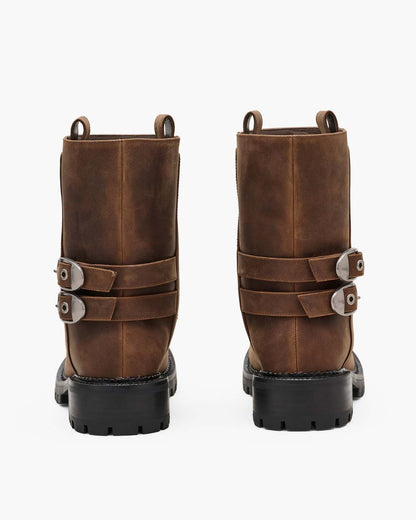 The Kiki Moto  Boot Tobacco Marc Jacobs