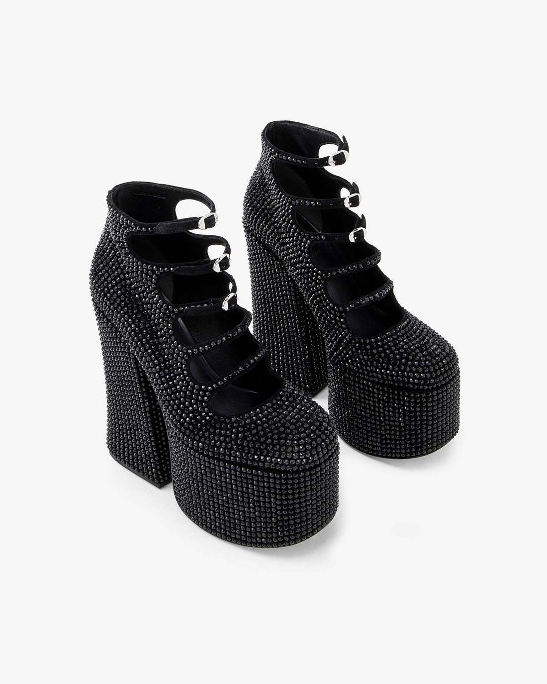 The Rhinestone Kiki Ankle Boot Black/Black Marc Jacobs