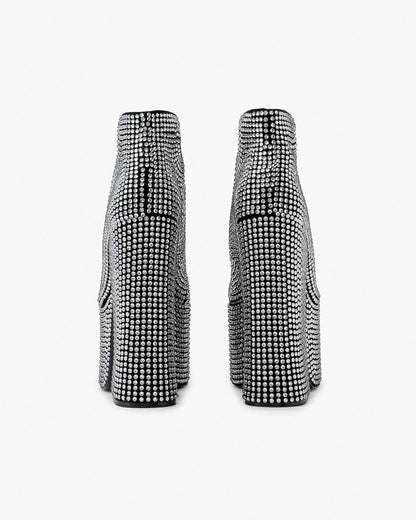 The Rhinestone Kiki Ankle Boot Black/Crystal Marc Jacobs