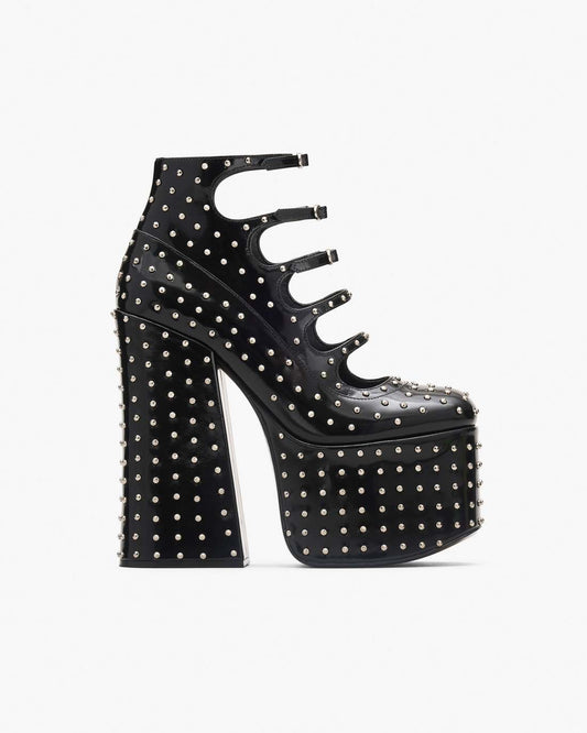 The Glam Studs Kiki Ankle Boot Black Marc Jacobs