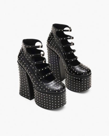 The Glam Studs Kiki Ankle Boot Black Marc Jacobs